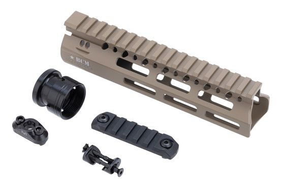 BCM 7" MCMR Modular Rail AR-15 Handguard includes a Magpul QD sling mount